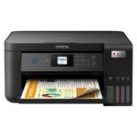 Impresora multifunción Epson EcoTank modelo ET-2850 con depósito de tinta y conexión Wi-Fi, SKU C11CJ63405
