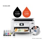 Impresora Epson EcoTank L4266 de inyección de tinta, resolución de 5760 x 1440 DPI, velocidad de 33 ppm y conectividad Wifi, SKU C11CJ63414.