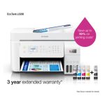 Epson EcoTank L5296 impresora de inyección de tinta A4 con resolución de 5760 x 1440 DPI, velocidad de 33 ppm y conectividad Wifi. SKU: C11CJ65404