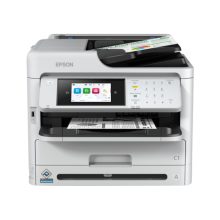 Impresora Epson WorkForce Pro WF-M5899DWF, inyección de tinta, tamaño A4, resolución de 1200 x 2400 DPI, 34 páginas por minuto, sku C11CK76401BM.