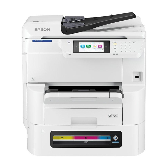 Epson WorkForce Pro Impresora de Inyección de Tinta A3 con Conectividad Wifi Impresora Epson WorkForce Pro EM-C8100RDWF a color, inyección de tinta, A3, resolución 4800 x 1200 DPI, conectividad Wifi, SKU C11CL31401
