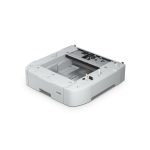 Casete de papel Epson de 500 hojas, modelo C12C932611, diseñado para aumentar la capacidad de carga de papel en impresoras Epson