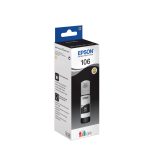 Botella de tinta negra fotográfica Epson 106 EcoTank de alta calidad, ideal para impresoras Epson EcoTank. SKU: C13T00R140
