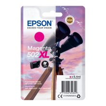 Epson Singlepack Magenta 502XL Ink, cartucho de tinta de alta capacidad para impresoras Epson, SKU C13T02W34010