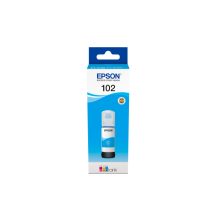 Epson 102 EcoTank Cyan ink bottle, high-yield, C13T03R240