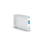 Vista del cartucho de tinta Epson, modelo C13T04C24N, color cian, diseñado para impresiones de alta calidad.