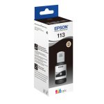 Botella de tinta negra pigmentada Epson 113 EcoTank, ideal para impresoras de alta durabilidad - SKU C13T06B140