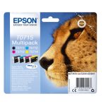Multipack de 4 colores Epson T0715, incluye tinta negra, cian, magenta y amarilla, SKU C13T07154012