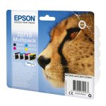 Multipack de 4 colores Epson T0715, incluye tinta negra, cian, magenta y amarilla, SKU C13T07154012