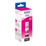 Botella de tinta magenta Epson 114 para EcoTank, alta capacidad y rendimiento - SKU C13T07B340