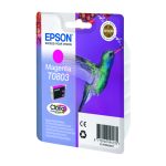 Cartucho Magenta Epson Hummingbird T0803 para impresoras, alta calidad de impresión, SKU C13T08034021