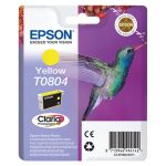 Cartucho de tinta amarillo Epson Hummingbird modelo T0804 con SKU C13T08044011