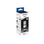 Epson cartucho de tinta original 107 en color negro, modelo C13T09B140, para impresiones de alta calidad, 1 pieza