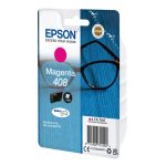 Cartucho de tinta Epson magenta modelo 408 DURABrite Ultra, SKU C13T09J34010, para impresoras Epson.