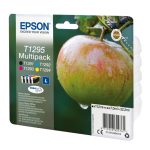 Multipack de cartuchos de tinta Epson modelo Apple T1295 que incluye 4 colores, SKU C13T12954022