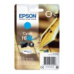 Imagen del cartucho Epson 16XL cian de alto rendimiento, SKU C13T16324012