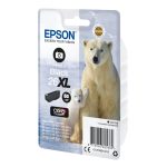 Cartucho Epson Polar Bear 26XL en color negro foto, SKU C13T26314022, ideal para impresiones de alta calidad