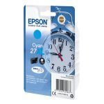 Cartucho de tinta cyan Epson 27XL DURABrite Ultra con alta capacidad, SKU C13T27124022