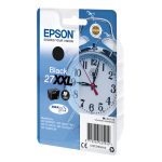 Cartucho de tinta negra para impresoras Epson, modelo 27XXL con tecnología DURABrite Ultra. SKU: C13T27914012