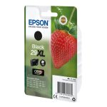 Epson Strawberry Singlepack Black 29XL Claria Home Ink, alto rendimiento y color negro, SKU C13T29914022