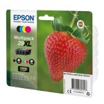 Epson Strawberry Multipack 4-colores 29XL Claria Home Ink, alta capacidad, ideal para impresiones de calidad en el hogar. SKU: C13T29964012