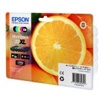 Multipack Epson 33XL Claria Premium Ink de 5 colores, SKU: C13T33574011. Incluye tinta de alta calidad para impresoras Epson.