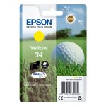 Cartucho de tinta Epson Golf ball Singlepack amarilla 34 DURABrite Ultra Ink, SKU: C13T34644010