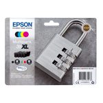 Paquete de 4 cartuchos de tinta DURABrite Ultra 35XL de Epson con colores vibrantes y durabilidad superior. SKU: C13T35964010