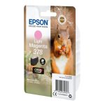 Cartucho de tinta Epson Squirrel Singlepack Light Magenta 378 Claria Photo HD, SKU C13T37864020 para impresoras de alta definición