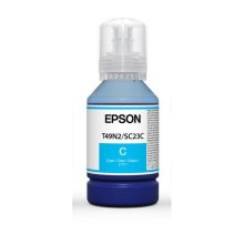 Cartucho de tinta cian Epson SC-T3100X, una pieza, original con SKU C13T49H20N, ideal para impresiones de alta calidad y durabilidad.