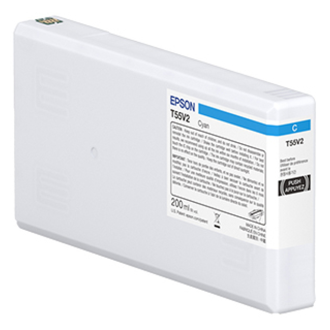 Epson cartucho de tinta cian original 1 pieza alta calidad Cartucho de tinta Epson C13T55W200, color cian, original, alta calidad, 1 pieza