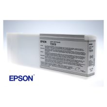 Cartucho de tinta Epson gris claro, modelo T591900 con SKU C13T591900. Perfecto para impresoras de alta gama.