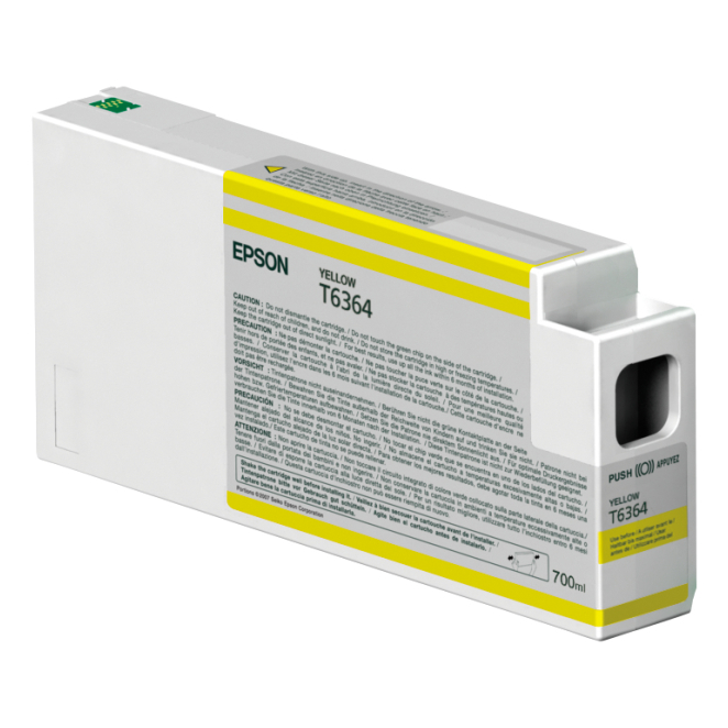 Epson Cartucho T636400 amarillo 1 Epson Cartucho T636400 amarillo