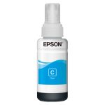 Epson 664 Ecotank cyan ink bottle with 70ml capacity, SKU C13T664240