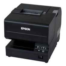 Impresora térmica profesional Epson TM-J7200 (301) sin MICR en color negro con fuente de alimentación, SKU C31CF69301