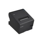 Epson TM-T88VII, impresora de recibos con múltiples interfaces, incluyendo USB, Ethernet y Serial, SKU C31CJ57112, color negro