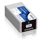 Cartucho de tinta negra Epson SJIC22P(K) para impresora ColorWorks C3500, SKU C33S020601