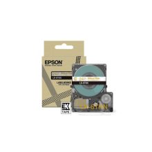Epson LK-6TKN cinta de impresión oro sobre transparente, SKU C53S672098, para etiquetas brillantes y resistentes
