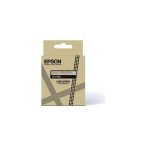 Epson LK-6TKN cinta de impresión oro sobre transparente, SKU C53S672098, para etiquetas brillantes y resistentes