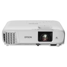Proyector Epson EB-FH06 Full HD con 3.500 lúmenes modelo V11H974040 mostrando una proyección clara y brillante
