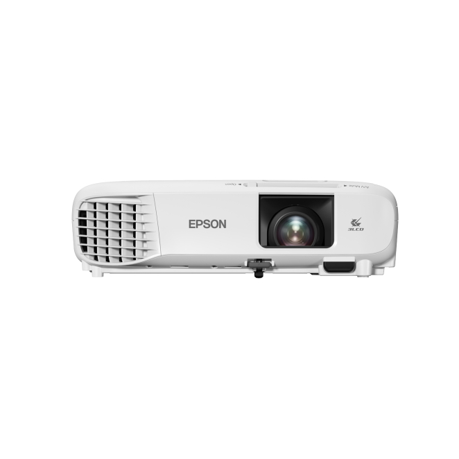 Epson Proyector WXGA con 3800 lúmenes Proyector Epson EB-W49 WXGA con 3800 lúmenes, ideal para aulas y oficinas, SKU V11H983040