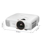 Proyector Epson EH-TW5820 con resolución Full HD, 2700 lúmenes y SKU V11HA11040