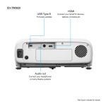 Proyector Epson EH-TW5820 con resolución Full HD, 2700 lúmenes y SKU V11HA11040