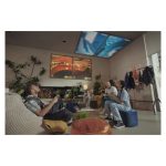 Proyector Epson EF-12 con tecnología láser, resolución Full HD, portabilidad y altavoces incorporados. SKU: V11HA14040