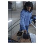 Proyector Epson EF-12 con tecnología láser, resolución Full HD, portabilidad y altavoces incorporados. SKU: V11HA14040