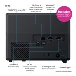 Proyector Epson EF-12 con tecnología láser, resolución Full HD, portabilidad y altavoces incorporados. SKU: V11HA14040