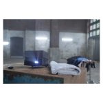 Proyector Epson EF-12 con tecnología láser, resolución Full HD, portabilidad y altavoces incorporados. SKU: V11HA14040