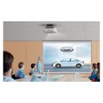 El proyector Epson EB-PU1007W para grandes espacios, con 7000 lúmenes ANSI, 3LCD, resolución WUXGA (1920x1200), en color blanco. SKU: V11HA34940