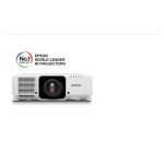 Epson EB-PU2010W. Proyector para grandes espacios con 10000 lúmenes ANSI, tecnología 3LCD y resolución WUXGA (1920x1200) en color blanco. SKU V11HA52940