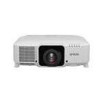 Epson EB-PU2010W. Proyector para grandes espacios con 10000 lúmenes ANSI, tecnología 3LCD y resolución WUXGA (1920x1200) en color blanco. SKU V11HA52940